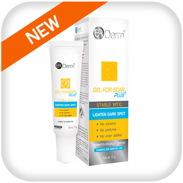 BR Derm Gel For Scar Plus 15 g.
