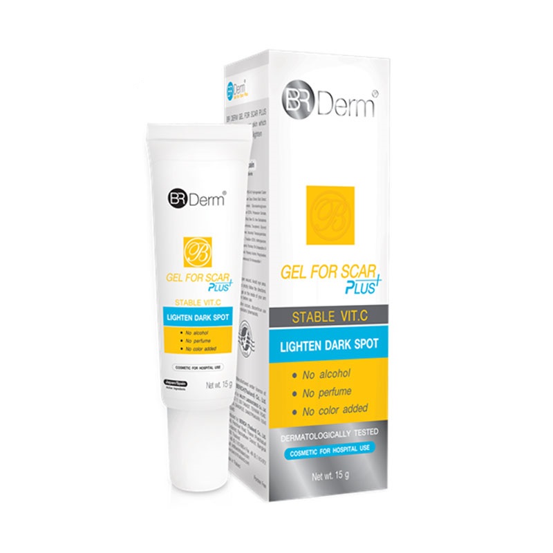 BR Derm Gel For Scar Plus 15 g.